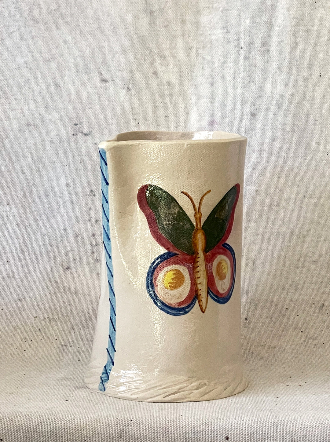 BELL AND BUTTERFLY PITCHER
