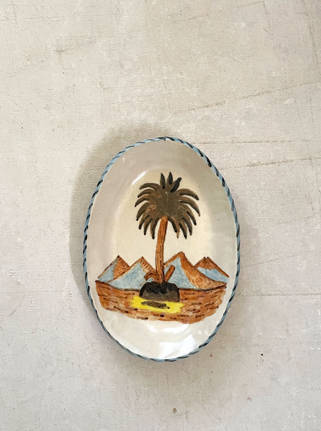 DESERT PALM SOAP DISH