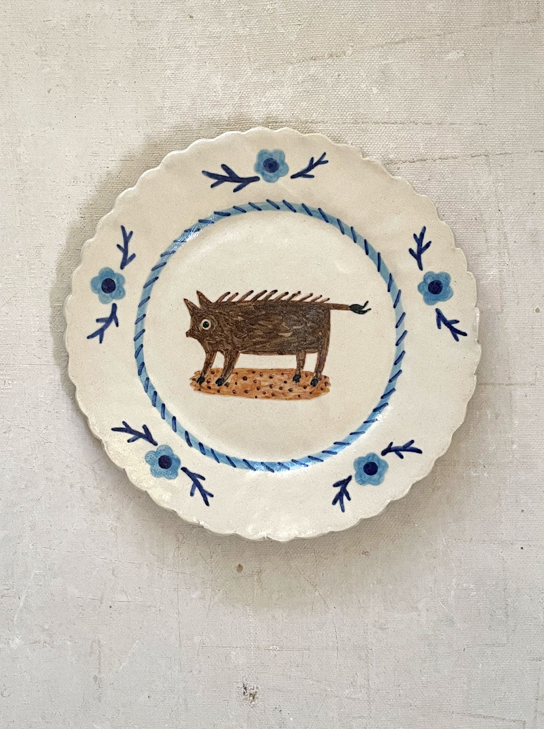 WILD PIG PARTY PLATE NO. 1