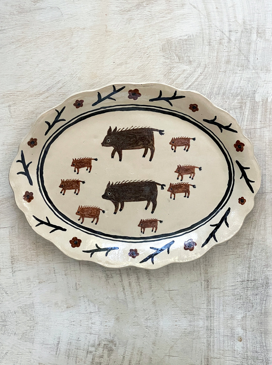 WILD PIG PLATTER NO. 2