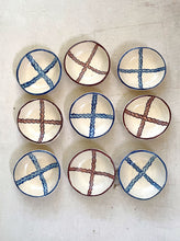 Load image into Gallery viewer, CRISSCROSS BLUE BRAIDED SALT DISH

