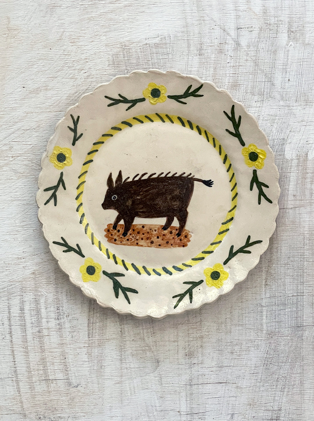 WILD PIG PARTY PLATE NO. 2
