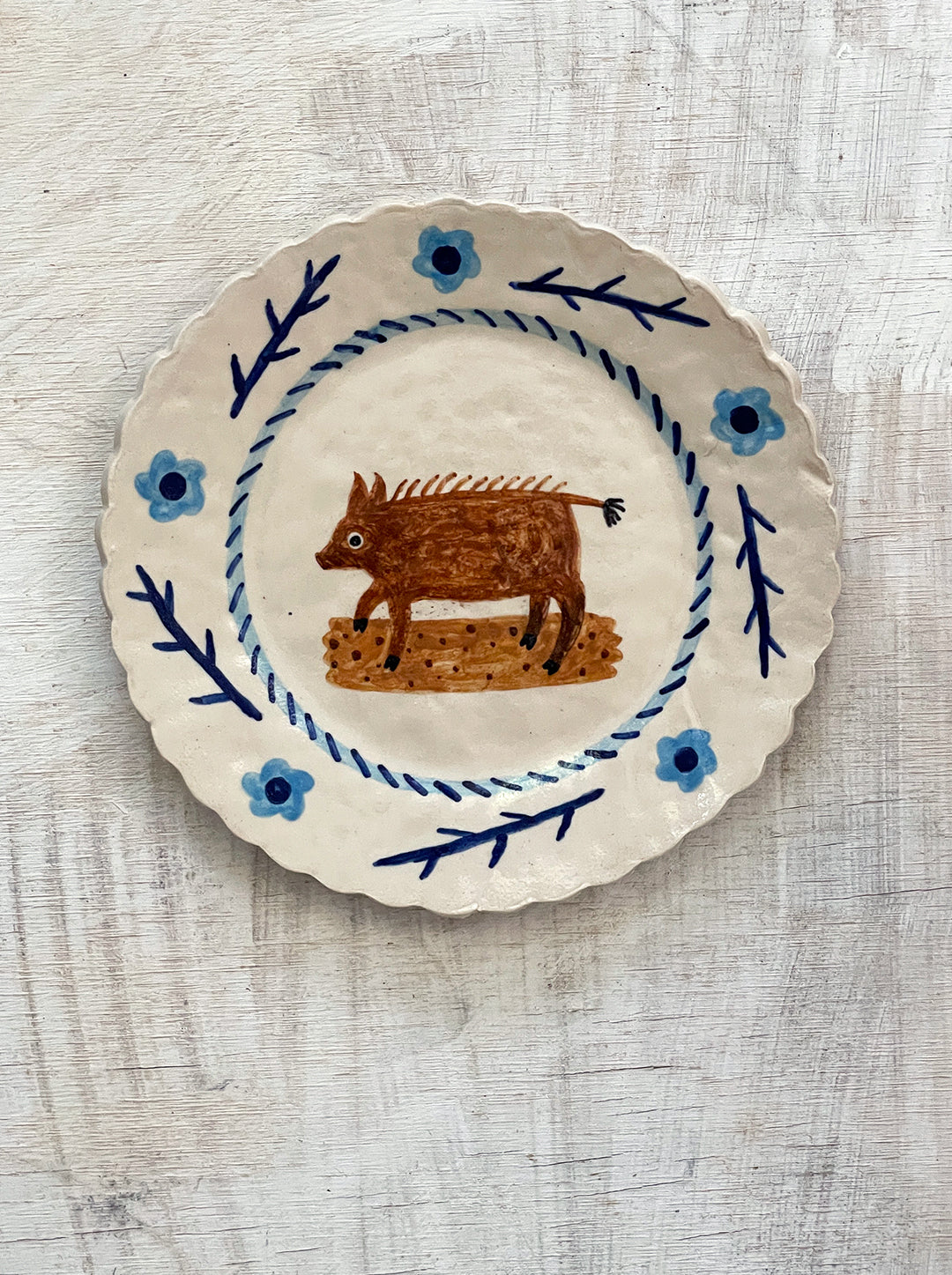 WILD PIG PARTY PLATE NO. 1