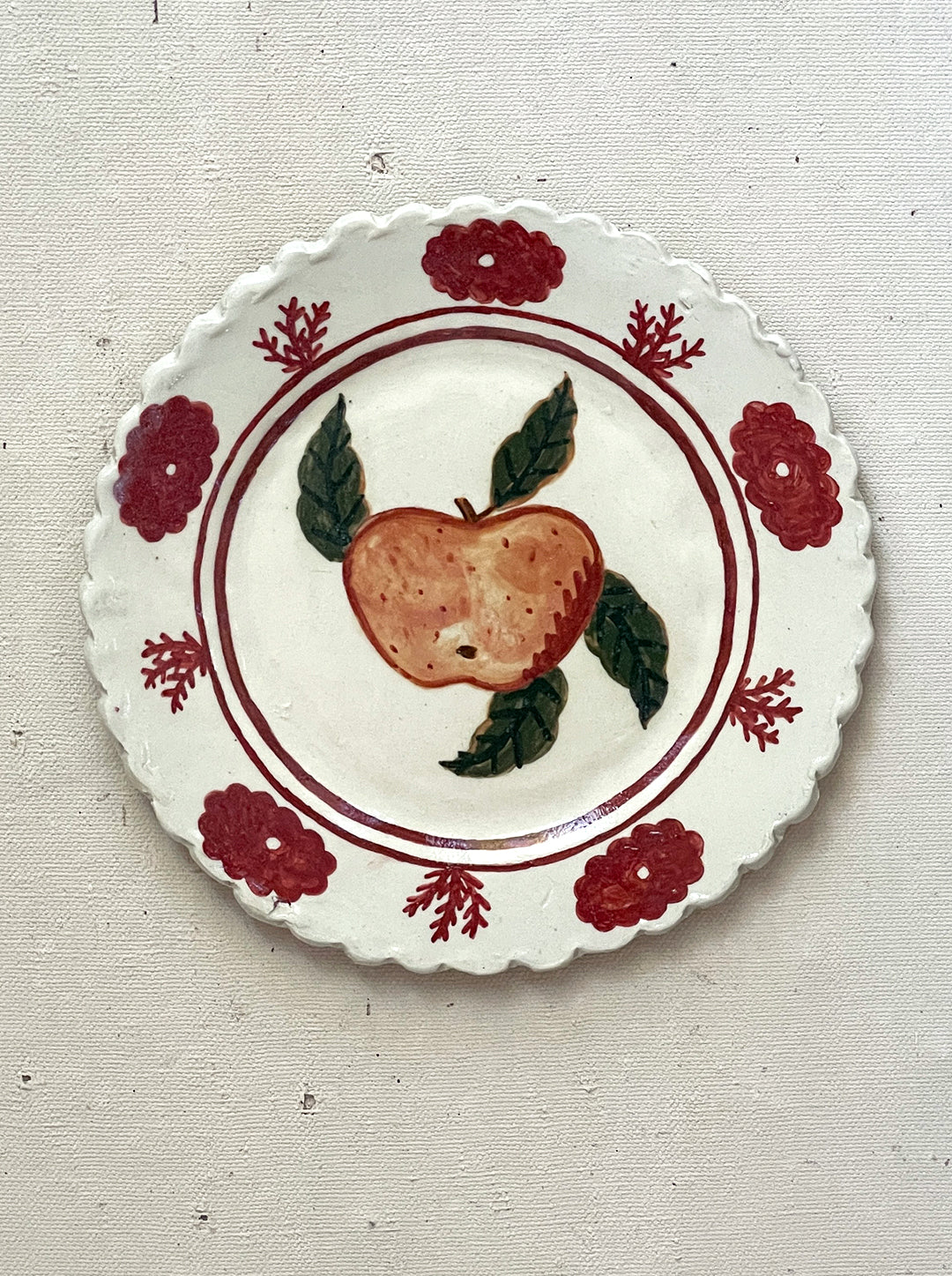 BLUSH APPLE PARTY PLATE