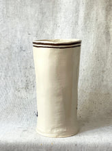 Load image into Gallery viewer, PAINTED TONGUE FLOWER VASE NO. 2
