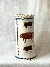 Load image into Gallery viewer, WILD BOAR VASE
