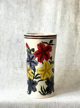 Load image into Gallery viewer, PAINTED TONGUE FLOWER VASE NO. 2
