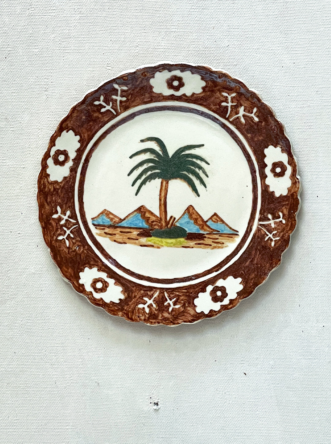 PALM TREE PARTY PLATE NO. 2