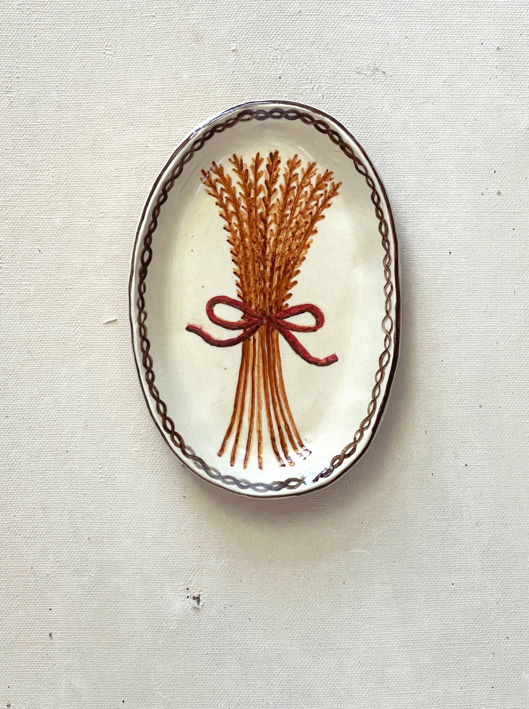 WHEAT SOAP DISH NO. 1