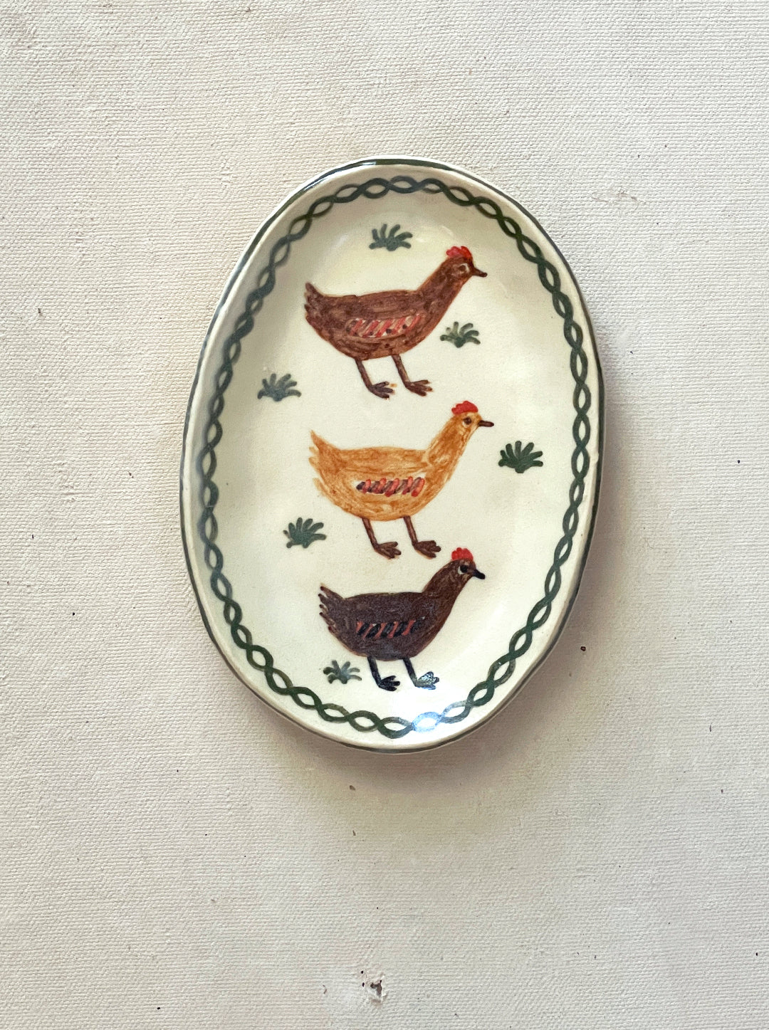 CHICKEN SOAP DISH NO. 4