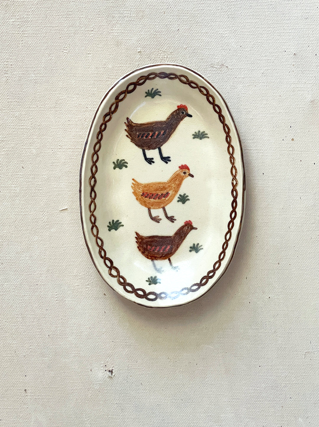 CHICKEN SOAP DISH NO. 3