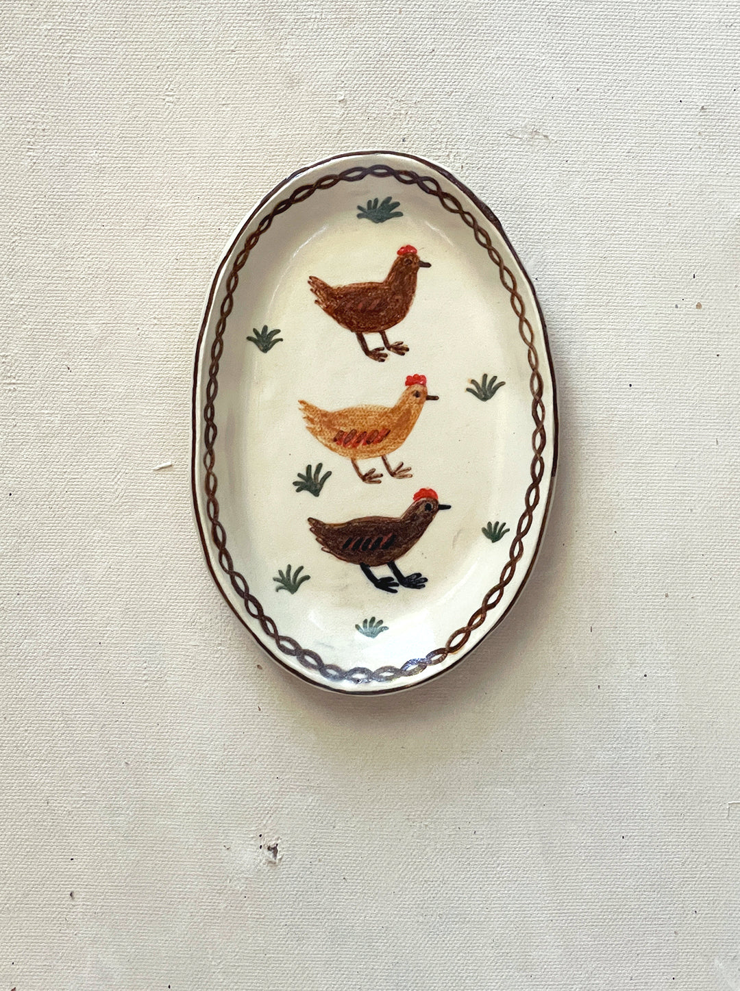 CHICKEN SOAP DISH NO. 1
