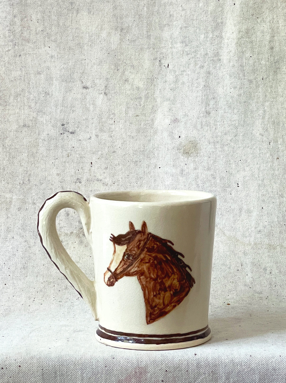 HORSE HEAD MUG NO. 3
