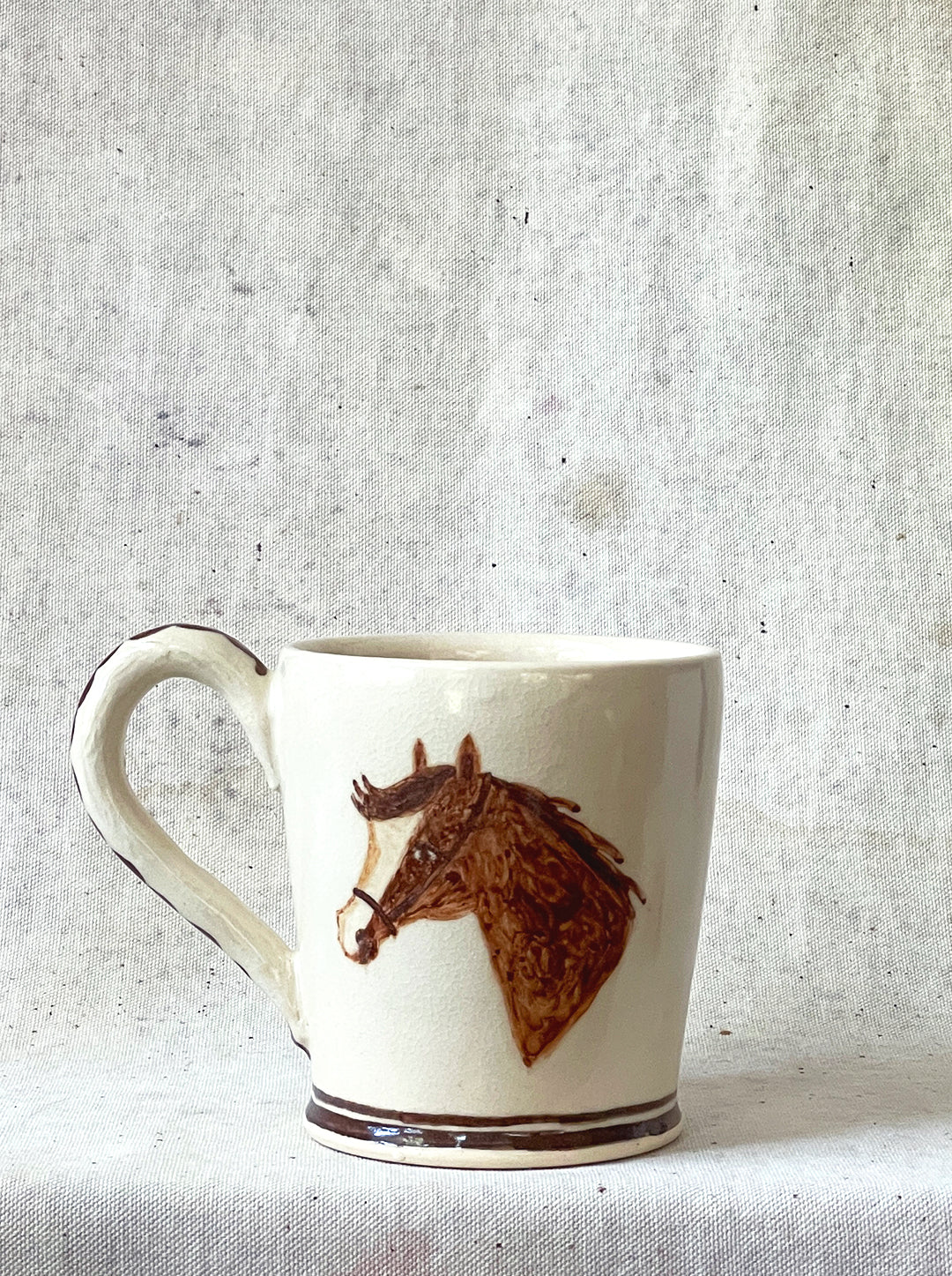 HORSE HEAD MUG NO. 4