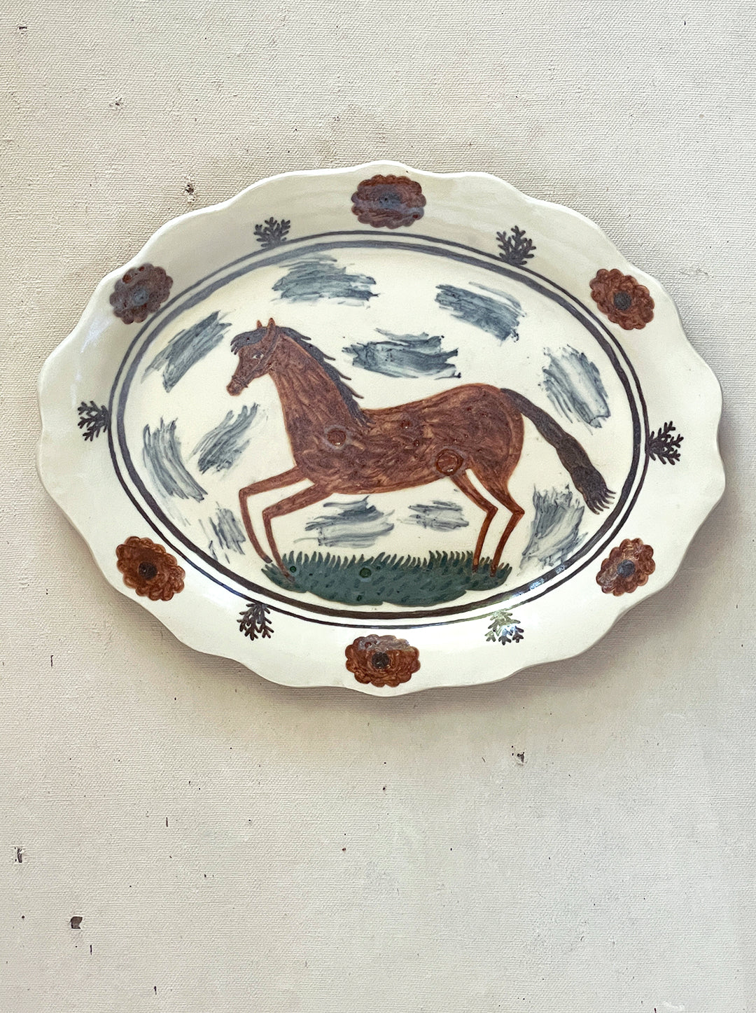 HORSE PLATTER NO. 4- SECOND