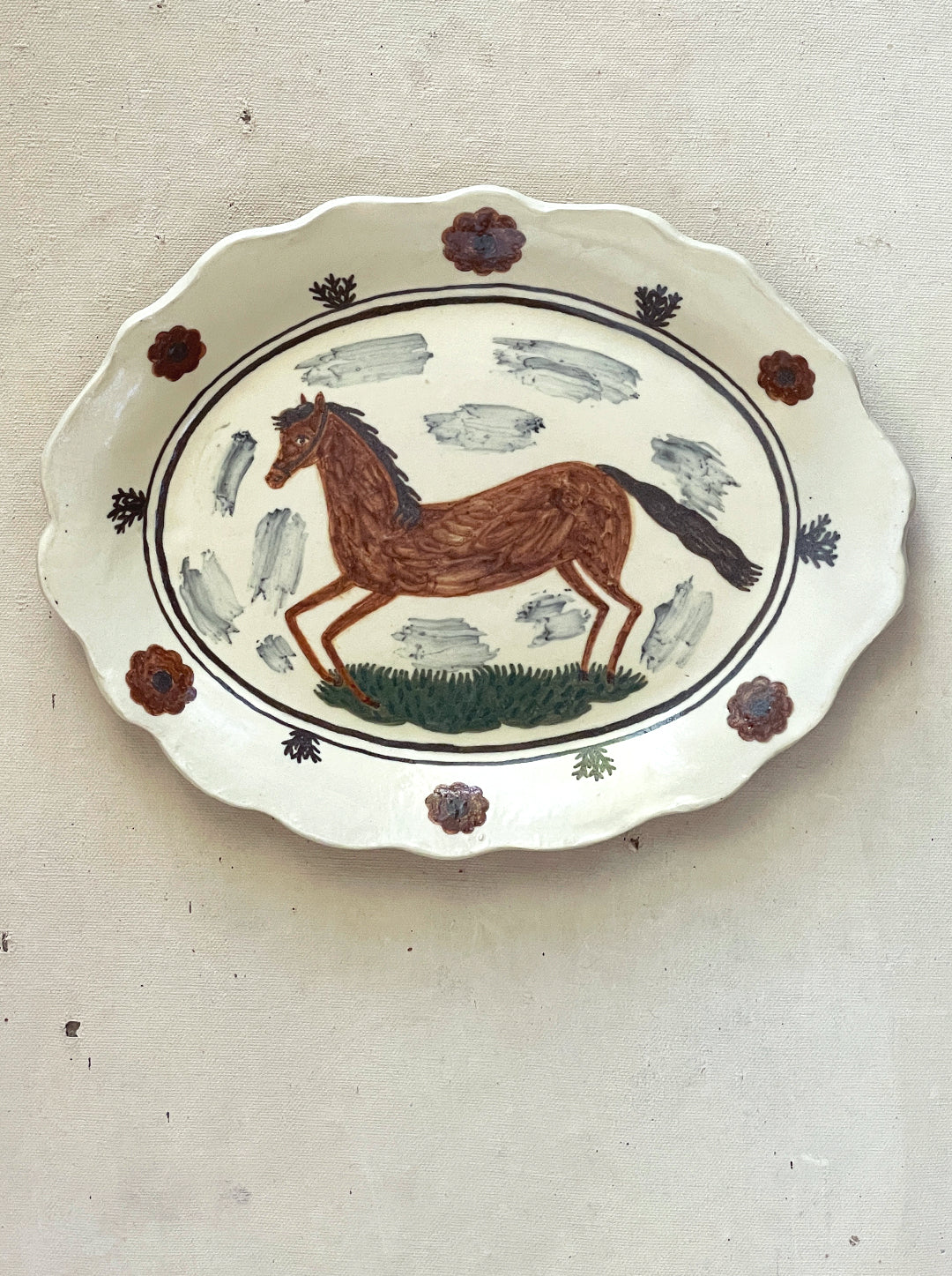 HORSE PLATTER NO. 3