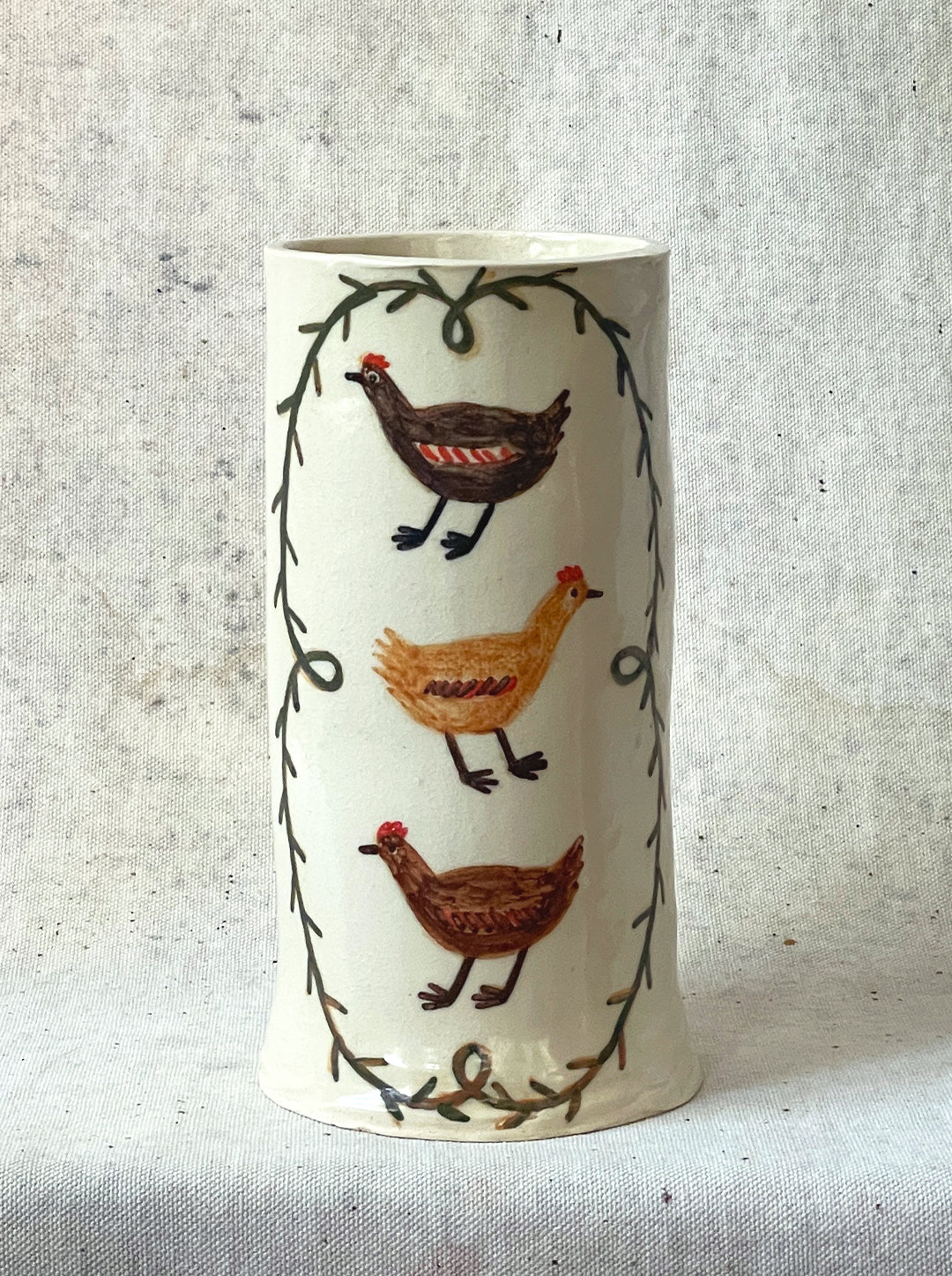 CHICKEN VASE NO. 2