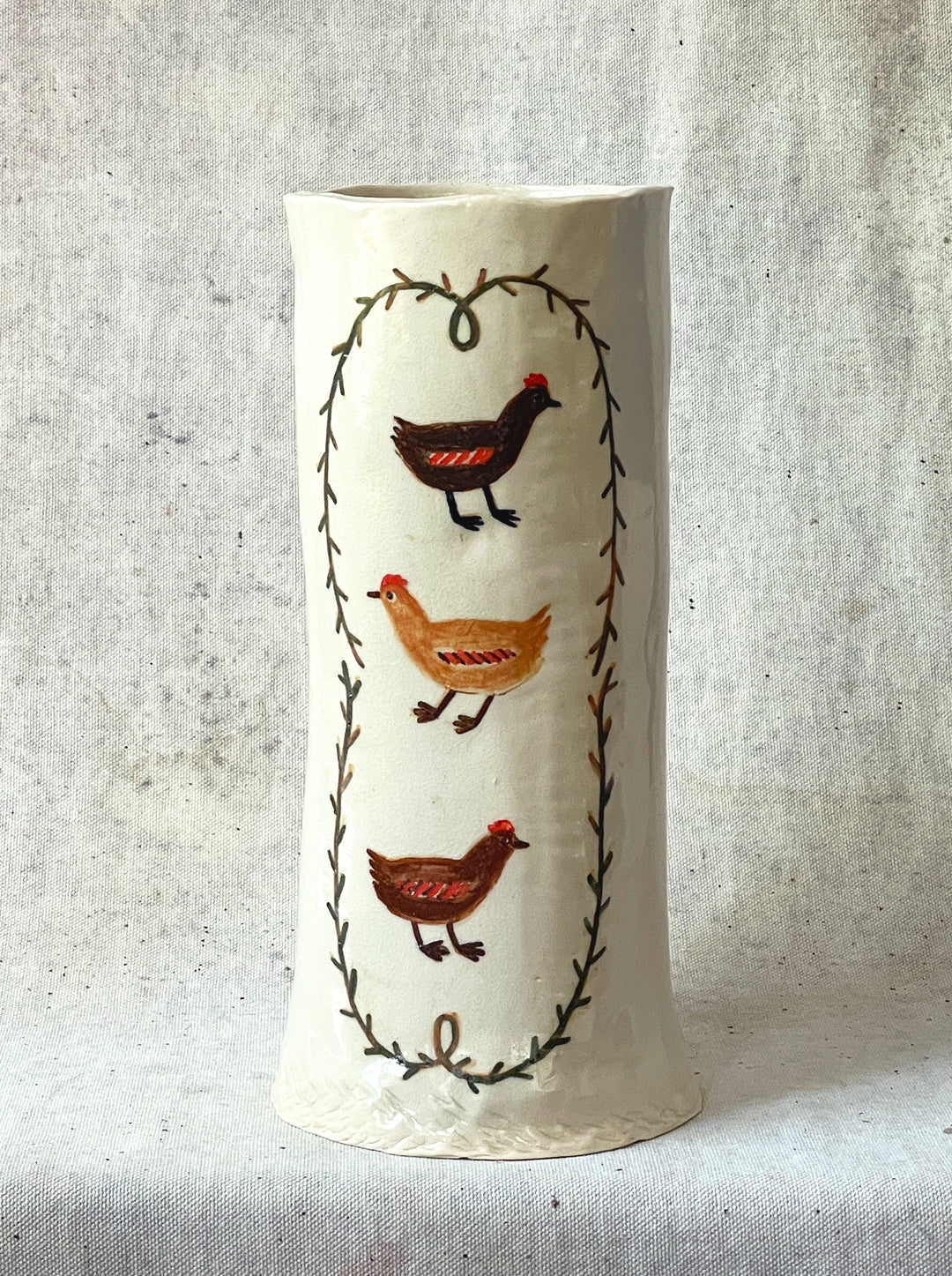 CHICKEN VASE NO. 1
