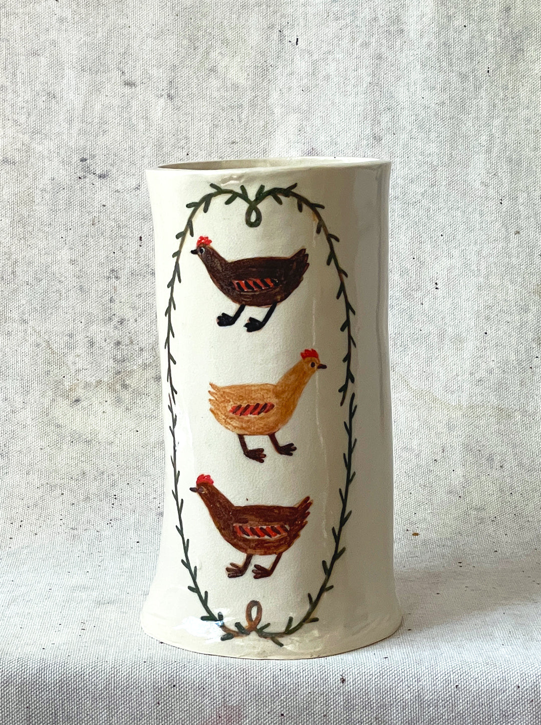 CHICKEN VASE NO. 3