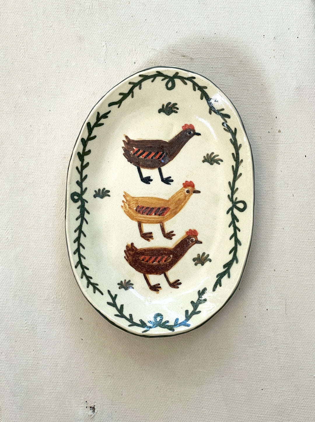 CHICKEN SOAP DISH NO. 2