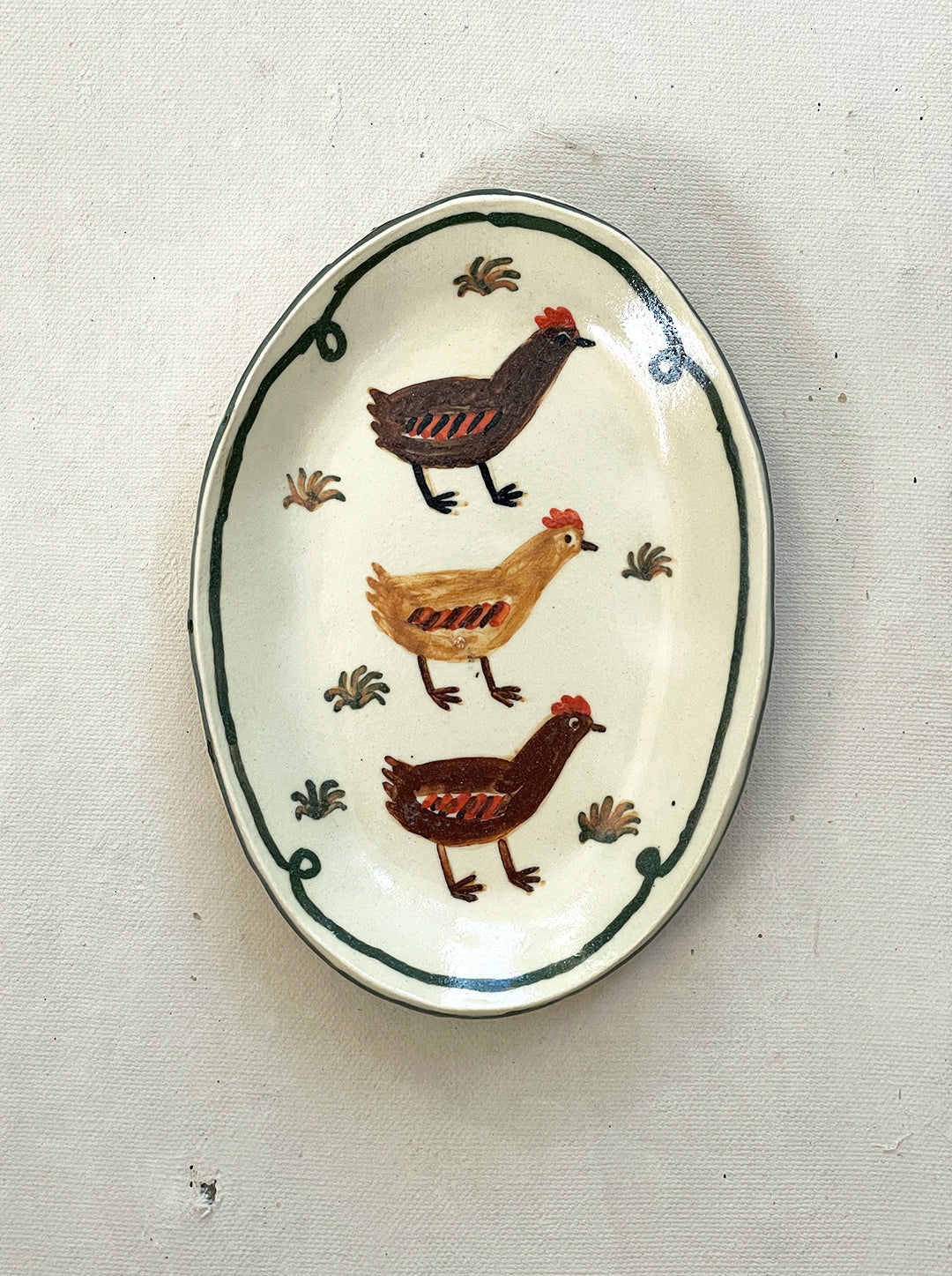 CHICKEN SOAP DISH NO. 1