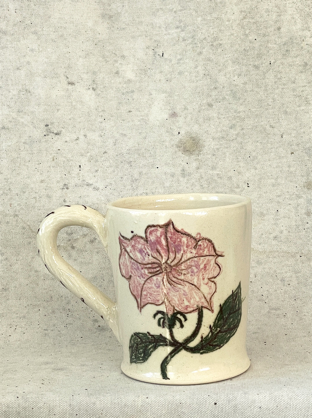 PINK PETUNIA MUG