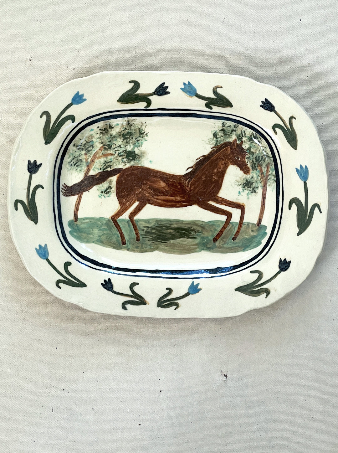 HORSE PLATTER NO. 1
