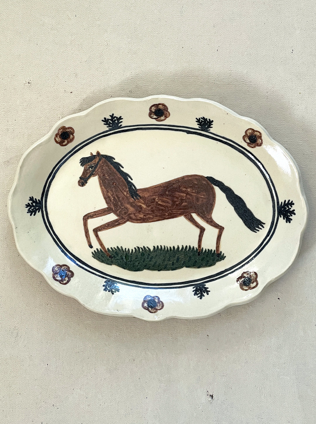 HORSE PLATTER NO. 5