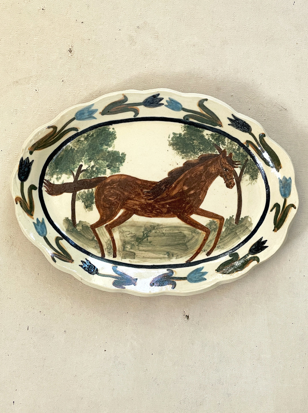 HORSE PLATTER NO. 3