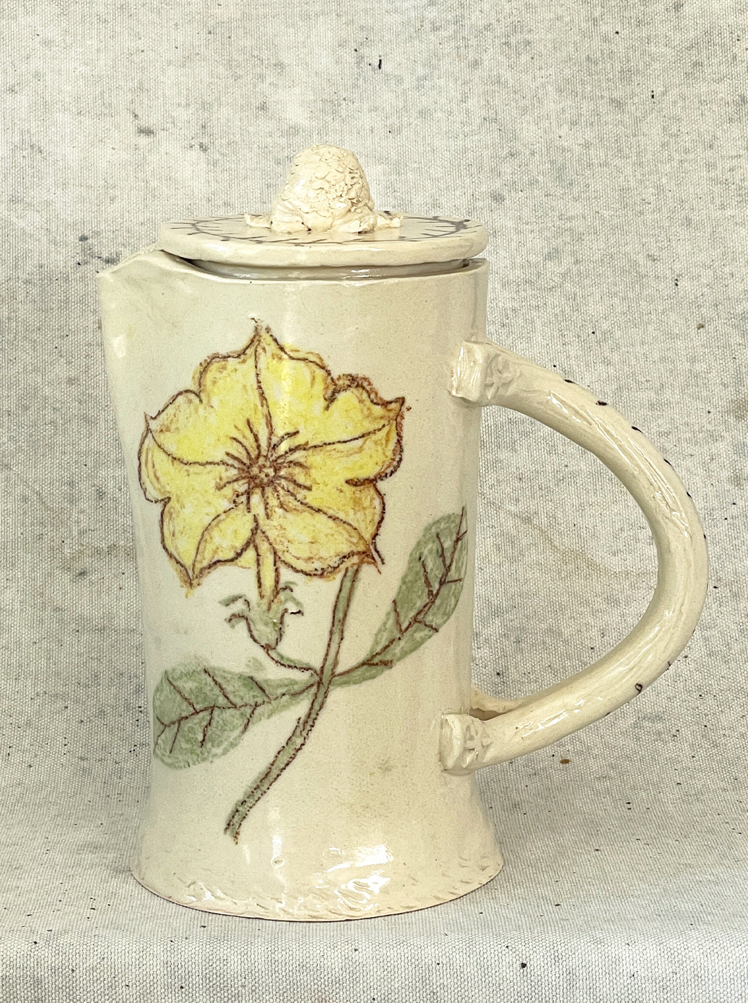 RM X INEZ YELLOW PETUNIA TEAPOT- SECOND