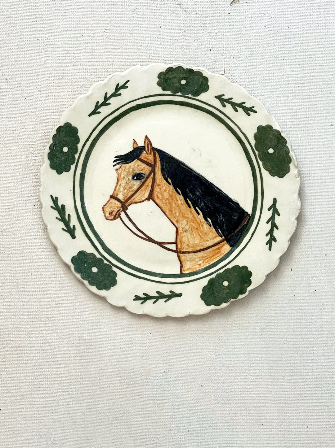 HORSE HEAD PARTY PLATE NO. 1