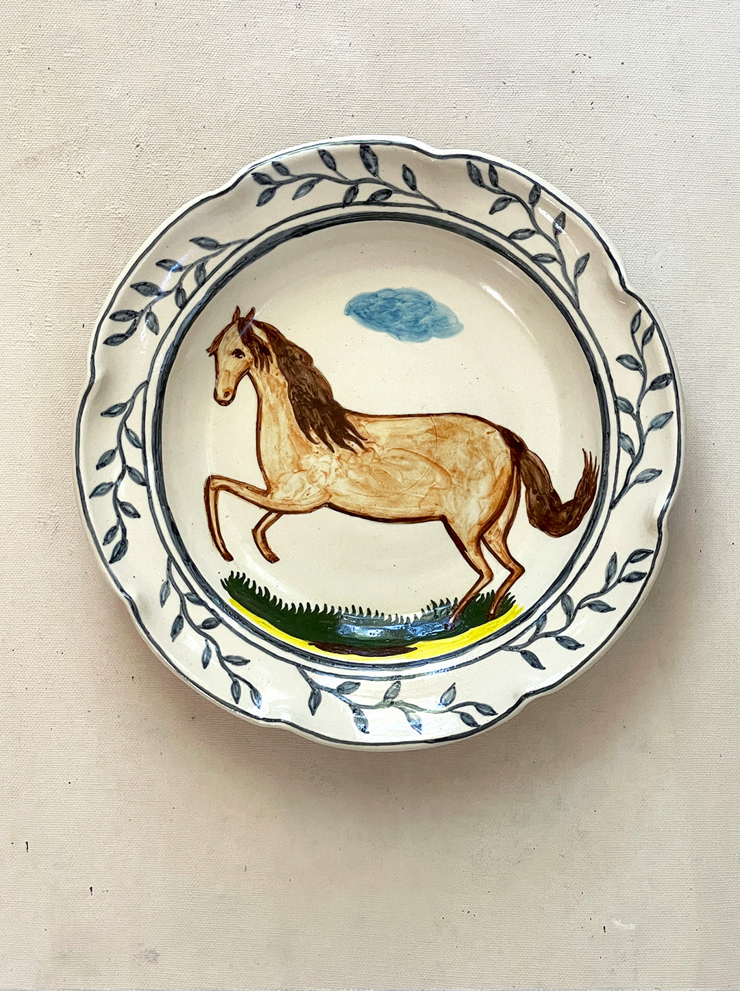 HORSE LOW BOWL NO. 2