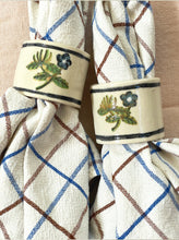Load image into Gallery viewer, GREY SPEEDWELL NAPKIN RING SET
