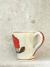 Load image into Gallery viewer, RED PETUNIA MUG NO. 2
