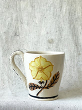Load image into Gallery viewer, YELLOW PETUNIA MUG
