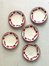 Load image into Gallery viewer, RED FLORAL RING DISH
